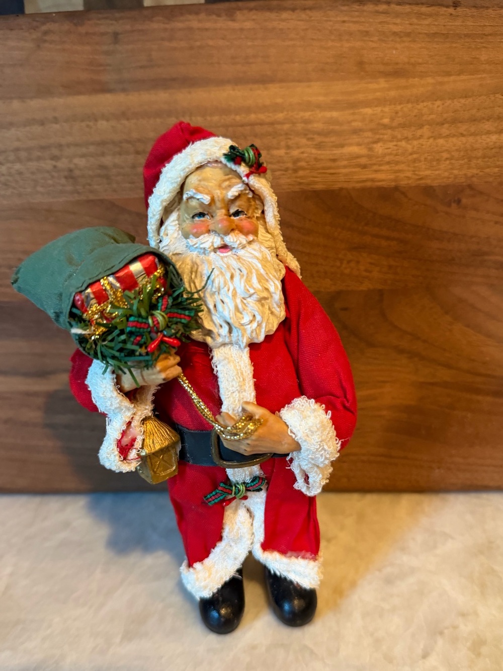 Vintage 90’s Clothtique possible Dreams Santa Claus  figurine